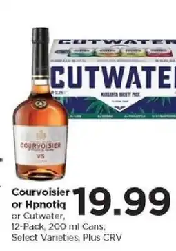 Food 4 Less Courvoisier or Hpnotiq or Cutwater offer