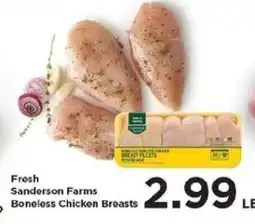 Food 4 Less Sanderson Farms Boneless Chicken Breasts offer