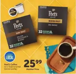 Safeway Peet's Coffee offer
