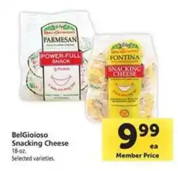 Safeway BelGioioso Snacking Cheese offer
