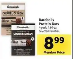 Safeway Barebells protein bars offer