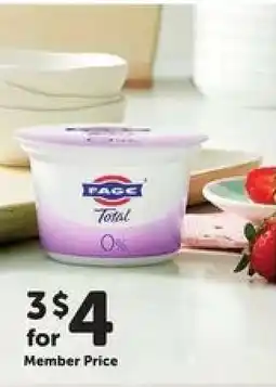 Safeway Fage Total Yogurt offer