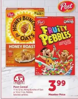 Safeway Post Cereal offer