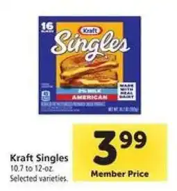 Safeway Kraft Singles offer