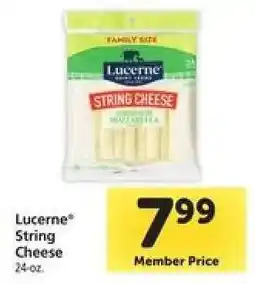 Safeway Lucerne String Cheese offer