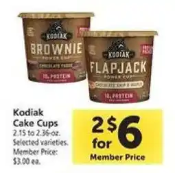 Safeway Kodiak Cake Cups offer