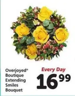 Safeway Overjoyed Boutique Extending Smiles Bouquet offer