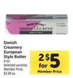 Safeway Danish Creamery European Style Butter offer