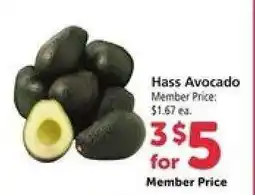 Safeway Hass Avocado offer
