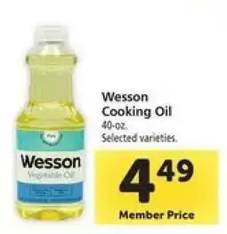 Safeway Wesson Cooking Oil offer