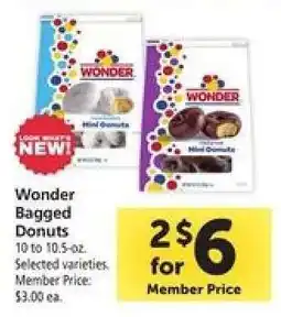 Safeway Wonder Bagged Donuts offer
