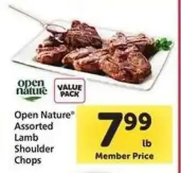 Safeway Open Nature Assorted Lamb Shoulder Chops offer