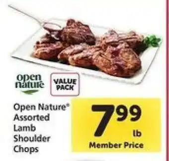 Safeway Open Nature Assorted Lamb Shoulder Chops offer