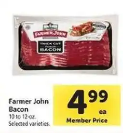 Safeway Farmer John Bacon offer