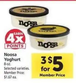 Safeway Noosa Yoghurt offer