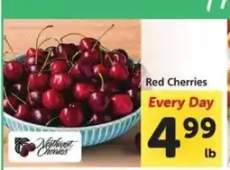 Safeway Red Cherries offer