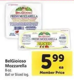 Safeway BelGioioso Mozzarella offer