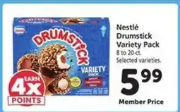 Safeway Nestlé Drumstick Variety Pack offer