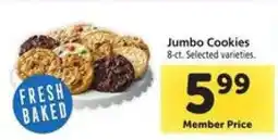 Safeway Jumbo Cookies offer
