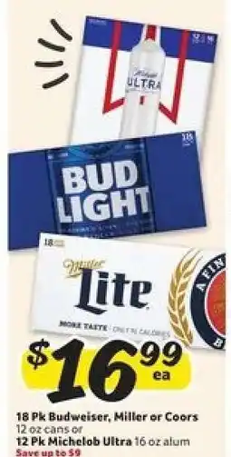 Winn Dixie Budweiser, Miller or Coors offer