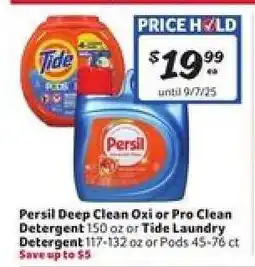 Winn Dixie Persil Deep Clean Oxi or Pro Clean Detergent offer