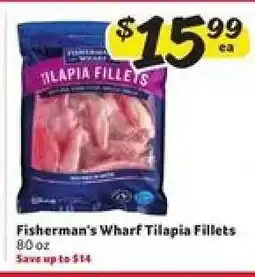Winn Dixie Fisherman's Wharf Tilapia Fillets offer