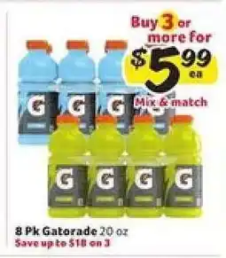 Winn Dixie Gatorade offer