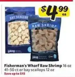 Winn Dixie Fisherman's Wharf Raw Shrimp offer