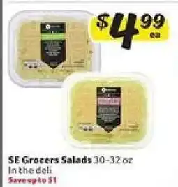 Winn Dixie SE Grocers Salads offer