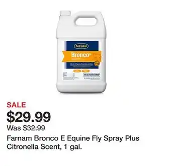 Tractor Supply Company Farnam Bronco E Equine Fly Spray Plus Citronella Scent, 1 gal offer