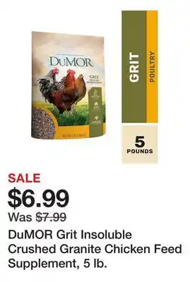 Tractor Supply Company DuMOR Grit Insoluble Crushed Granite Chicken Feed Supplement, 5 lb offer