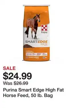 Tractor Supply Company Purina Smart Edge High Fat Horse Feed, 50 lb. Bag offer