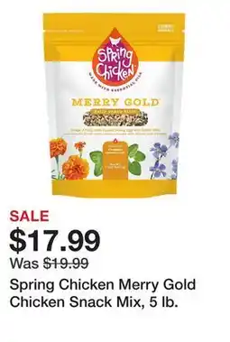 Tractor Supply Company Spring Chicken Merry Gold Chicken Snack Mix, 5 lb offer