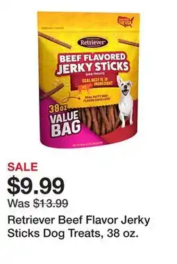 Tractor Supply Company Retriever Beef Flavor Jerky Sticks Dog Treats, 38 oz offer
