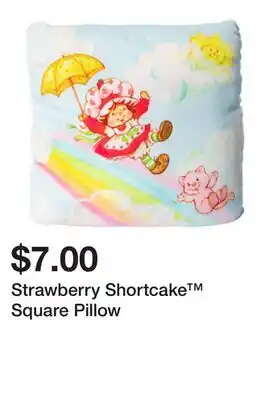 Five Below Strawberry Shortcake Square Pillow offer