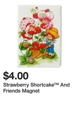 Five Below Strawberry Shortcake And Friends Magnet offer