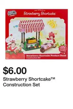Five Below Strawberry Shortcake Construction Set offer