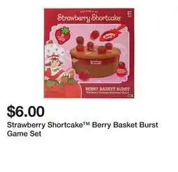 Five Below Strawberry Shortcake Berry Basket Burst Game Set offer