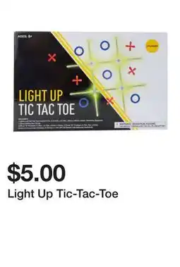Five Below Light Up Tic-Tac-Toe offer