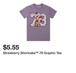 Five Below Strawberry Shortcake 79 Graphic Tee offer