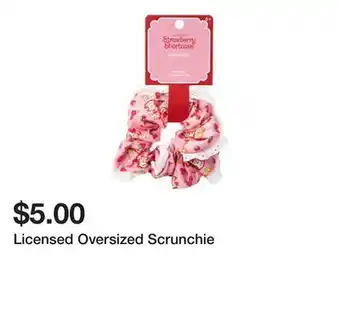 Five Below Licensed Oversized Scrunchie offer