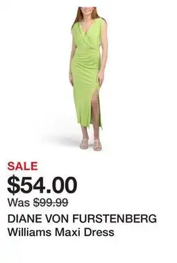 Marshalls DIANE VON FURSTENBERG Williams Maxi Dress offer