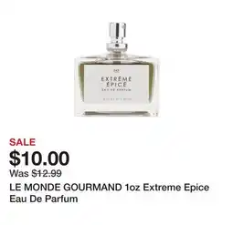 Marshalls LE MONDE GOURMAND 1oz Extreme Epice Eau De Parfum offer