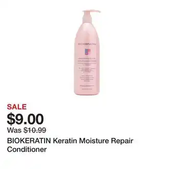 Marshalls BIOKERATIN Keratin Moisture Repair Conditioner offer