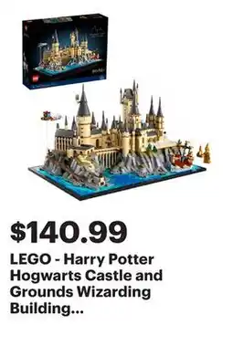 Best Buy LEGO - Harry Potter Hogwarts Castle and Grounds Wizarding Building Set 76419 offer