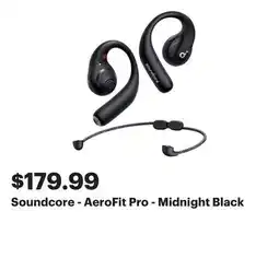 Best Buy Soundcore - AeroFit Pro - Midnight Black offer