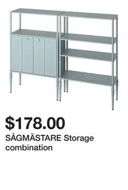 Ikea SÅGMÄSTARE Storage combination offer