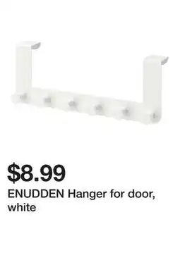 Ikea ENUDDEN Hanger for door, white offer