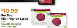 Heinen's Pre Beef Filet Mignon Steak offer