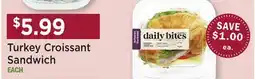 Heinen's Turkey Croissant Sandwich offer